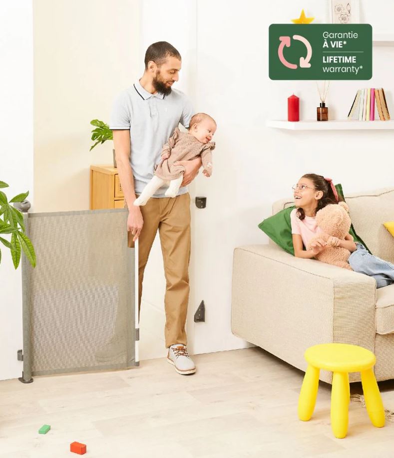 Badabulle Barrière retractable Safe & Roll