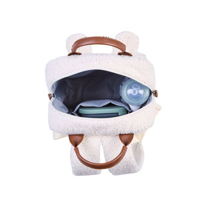 Childhome Sac à dos Mini Club Teddy Ecru