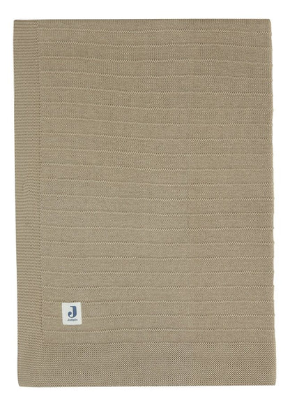 Jollein Couverture pour lit Pure Knit Biscuit