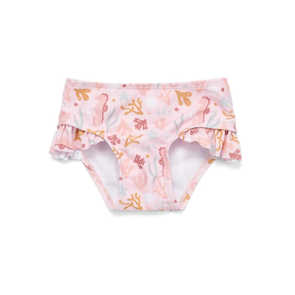 Little Dutch Zwembroekje ruches Ocean Dreams , m74/80, Roze, Meisjes