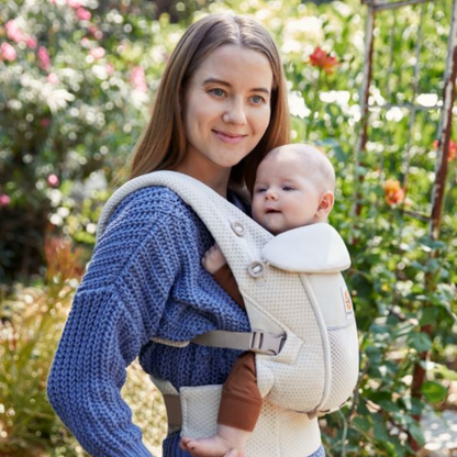 ERGObaby Porte-bébé combiné Adapt Soft Flex Mesh beige