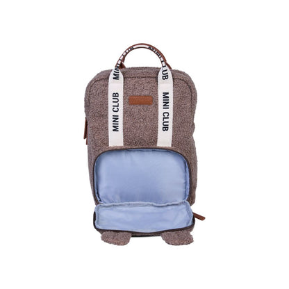 Childhome Sac à dos Mini Club Teddy Brun