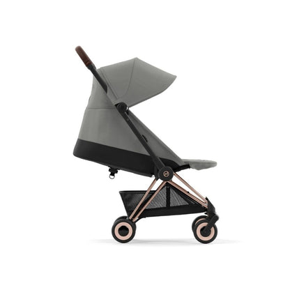 Cybex Poussette Coya Rosegold frame Mirage Grey
