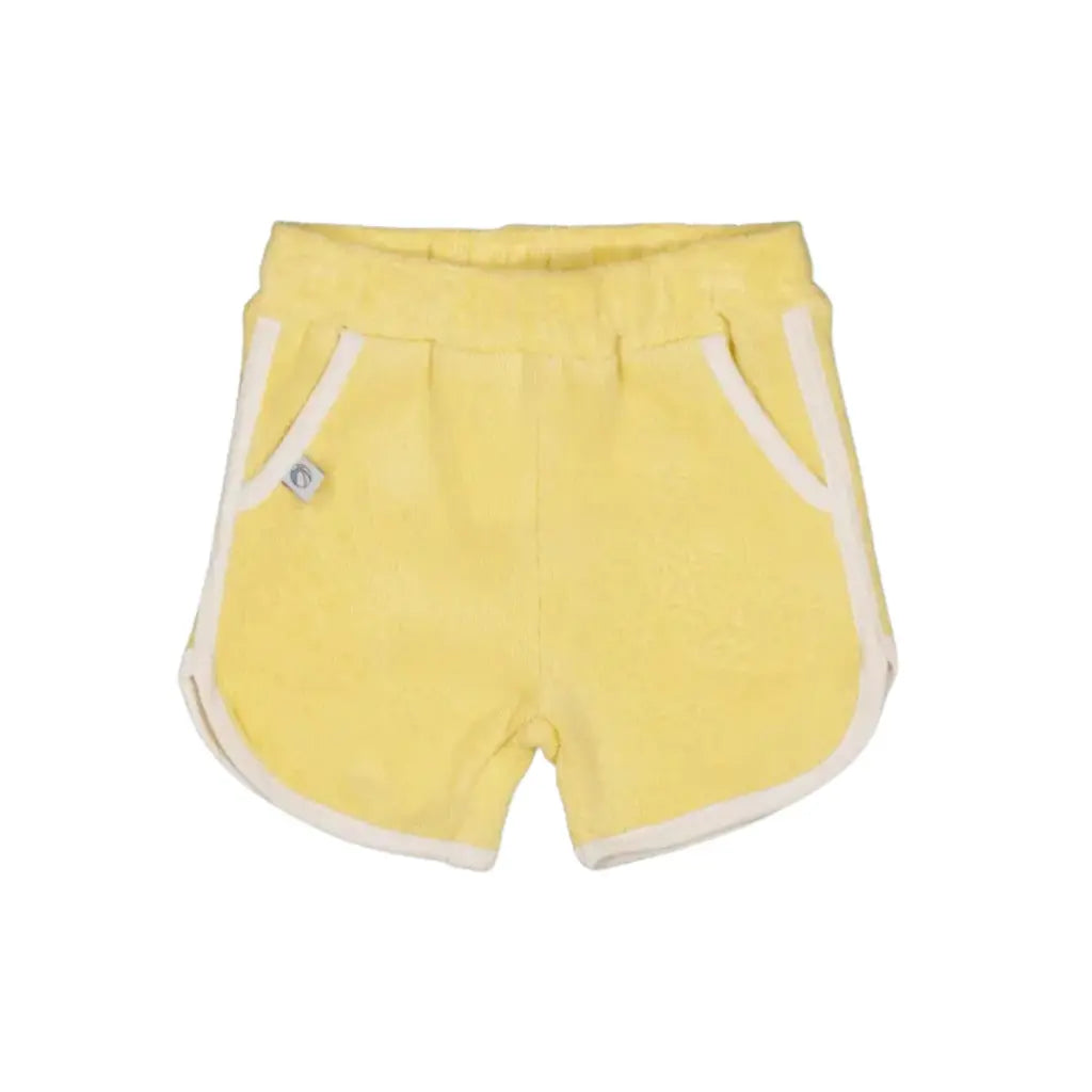 Feetje Short badstof Pool Time m 56 Lemon Jongens