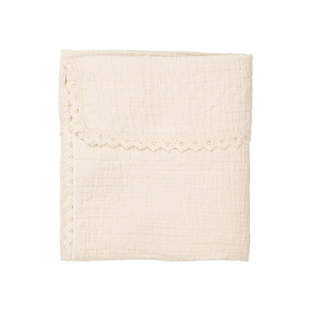 Koeka couverture pour berceau en dentelle Elba 100 x 75 cm