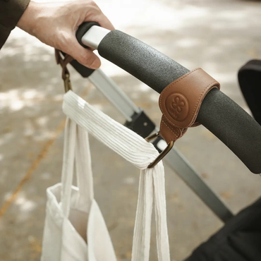 Cloby Stroller Hooks Brown