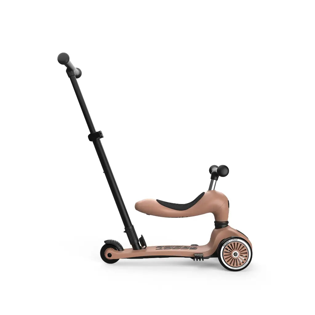 Scoot and Ride Loopfiets Highwaykick 1 Push & Go Mocha