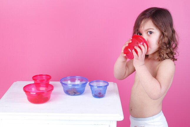 Nûby Oefenbeker 210 ml veelkleurig - 6 stuks