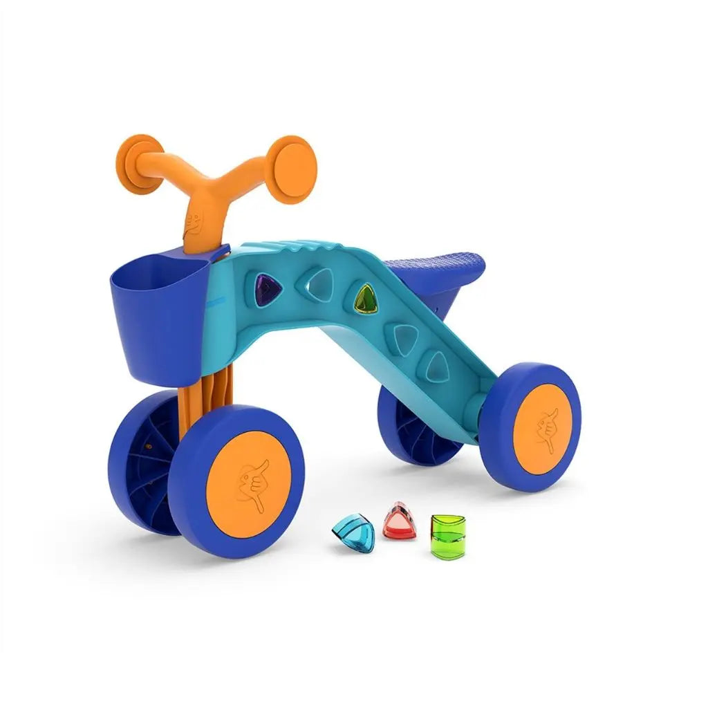 Chillafish Vélo sans pédales ItsiBitsi Orange Bleu