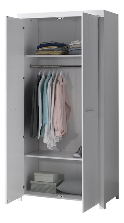 Jaxx Kast met 2 deuren Erik wit