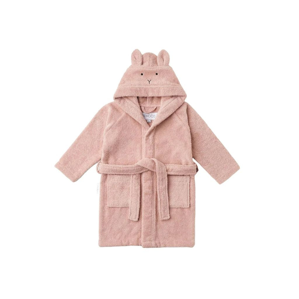 Liewood Badjas rabbit roze