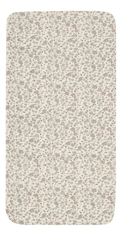 Jollein Drap-housse pour lit Retro Flowers Lg 60 x L 120 cm
