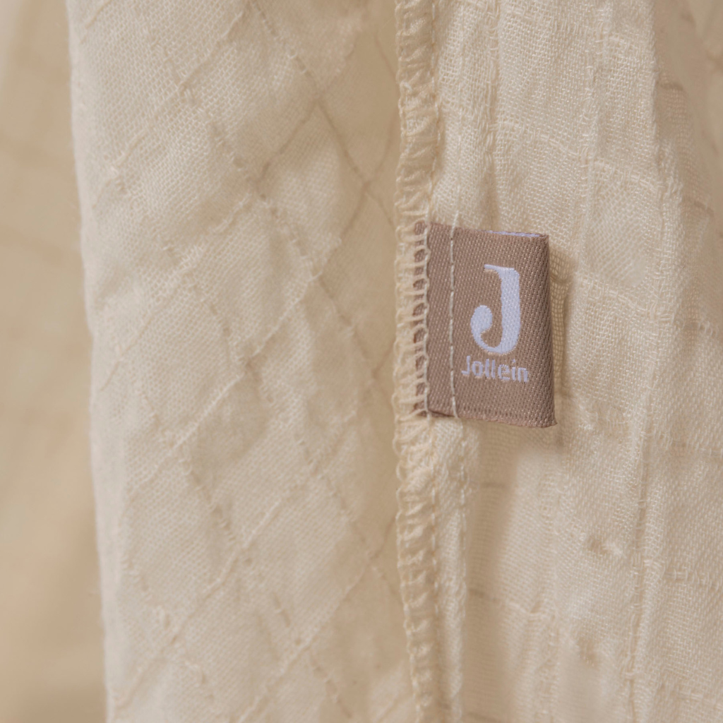 Jollein Klamboe Cosy Check Sand 245 cm