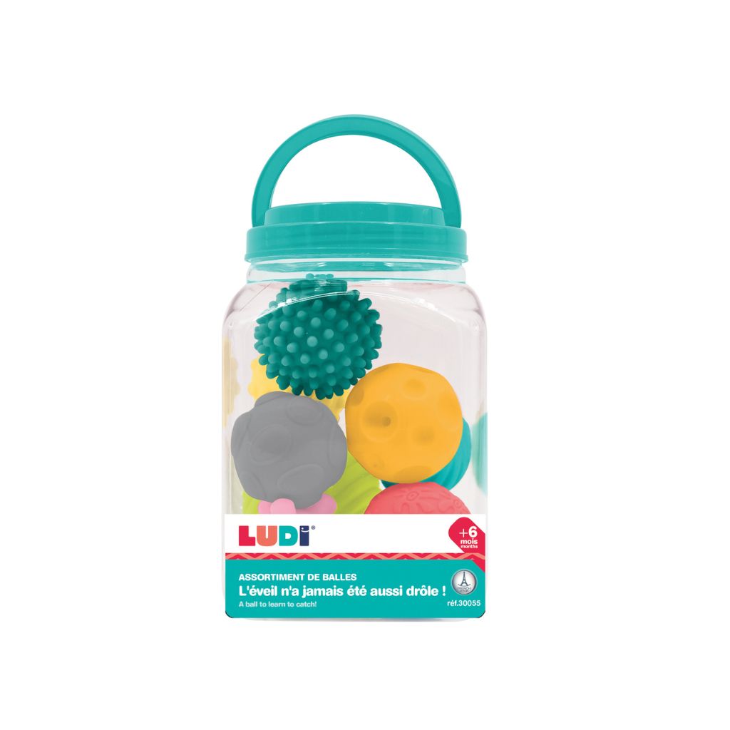 Ludi Bokaal met 8 Sensorische Ballen