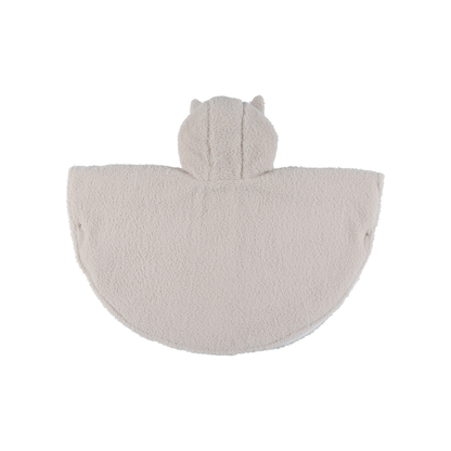Noukie’s Poncho en Groloudoux® beige 6-12M