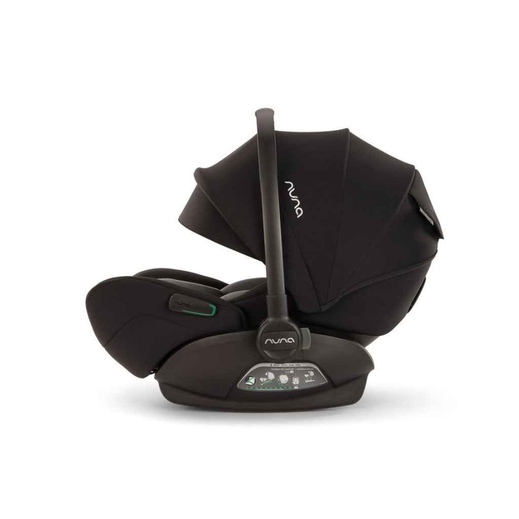 Nuna Draagbare autostoel ARRA™ Flex Groep 0+ Caviar leer Chocolate