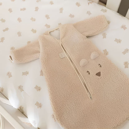 Pericles Sac de couchage d'hiver Bear TOG 2,0 Creme 70 cm