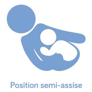 Position semi-assise