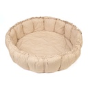Stripes brown organic babymat
