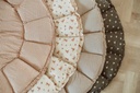 Stripes brown organic babymat