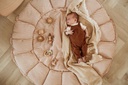 Stripes brown organic babymat