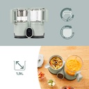 Stoomkoker-mixer nutribaby celadon green