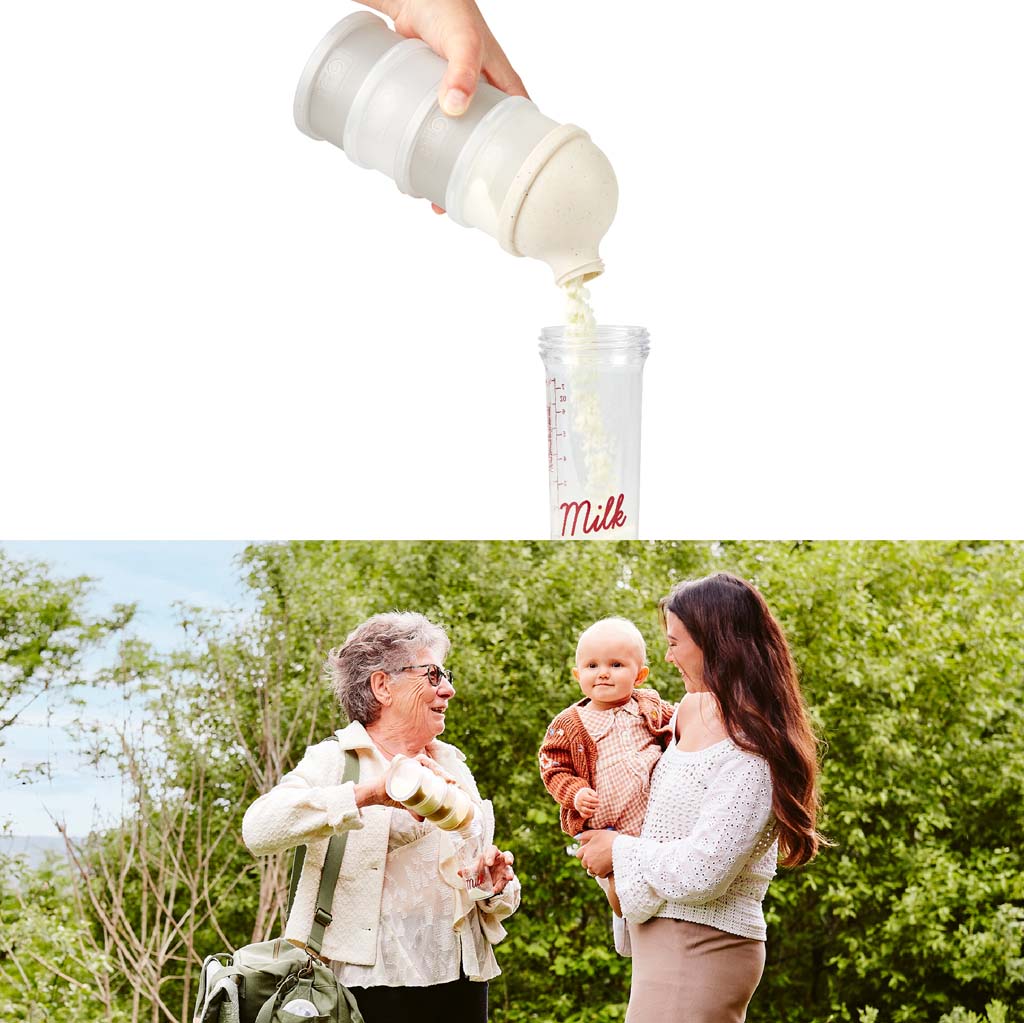 Doseerdoos voor poedermelk kleur 2