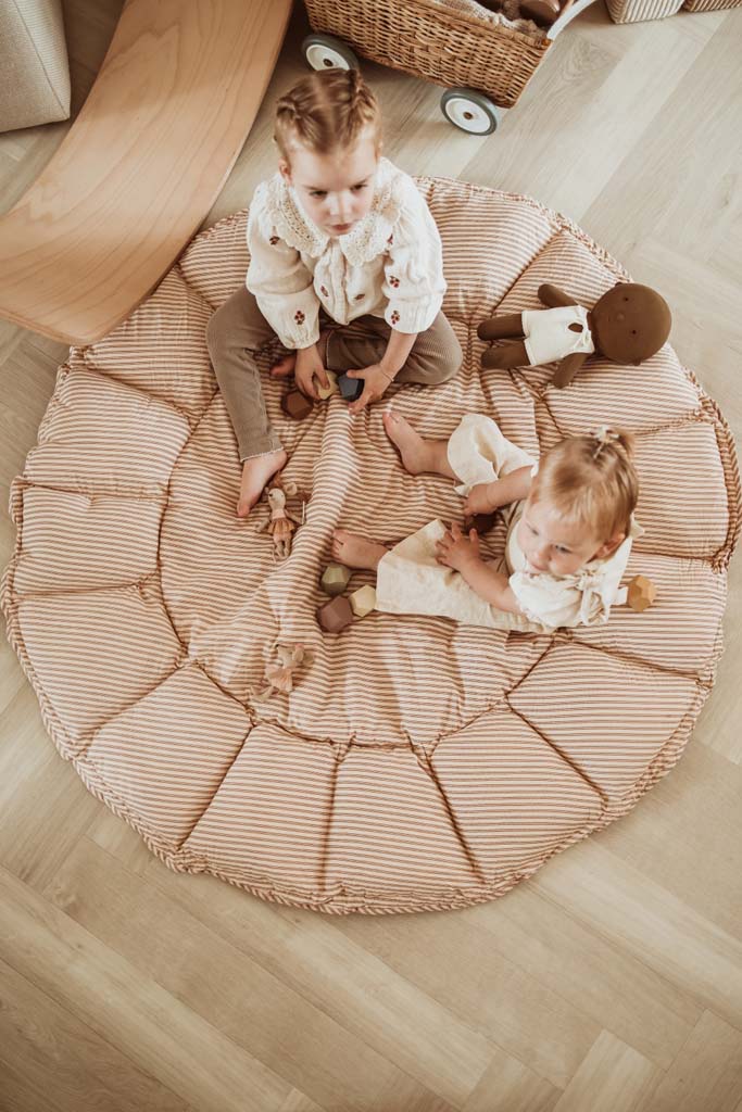 Play&Go Tapis de jeu Stripes Brown 130 cm