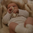 INFO+ Baby's eerste fopspeen pakketje cream