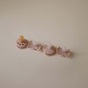 FRIGG Fopspeen 0 - 6 maanden Baby’s First pacifier​ - Floral Heart Blush - 4 stuks