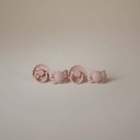 FRIGG Fopspeen 0 - 6 maanden Baby’s First pacifier​ - Floral Heart Blush - 4 stuks