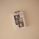 FRIGG Fopspeen 0 - 6 maanden Baby’s First pacifier​ - Moonlight Sailing Powder Blue - 4 stuks