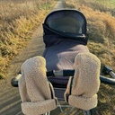 Kong Walther Handschoenen voor kinderwagen teddy bruin