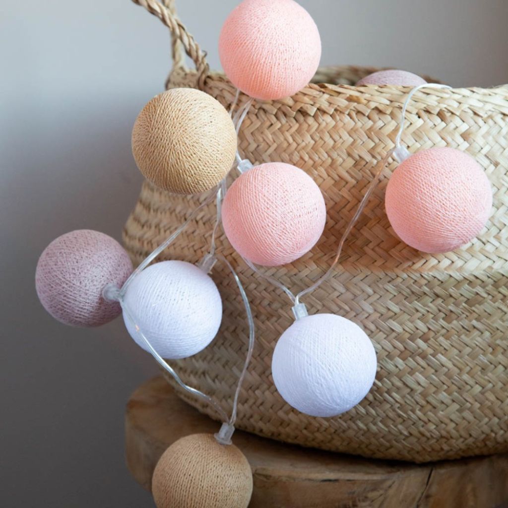 Cotton Ball Lights Slinger met verlichting Canyon