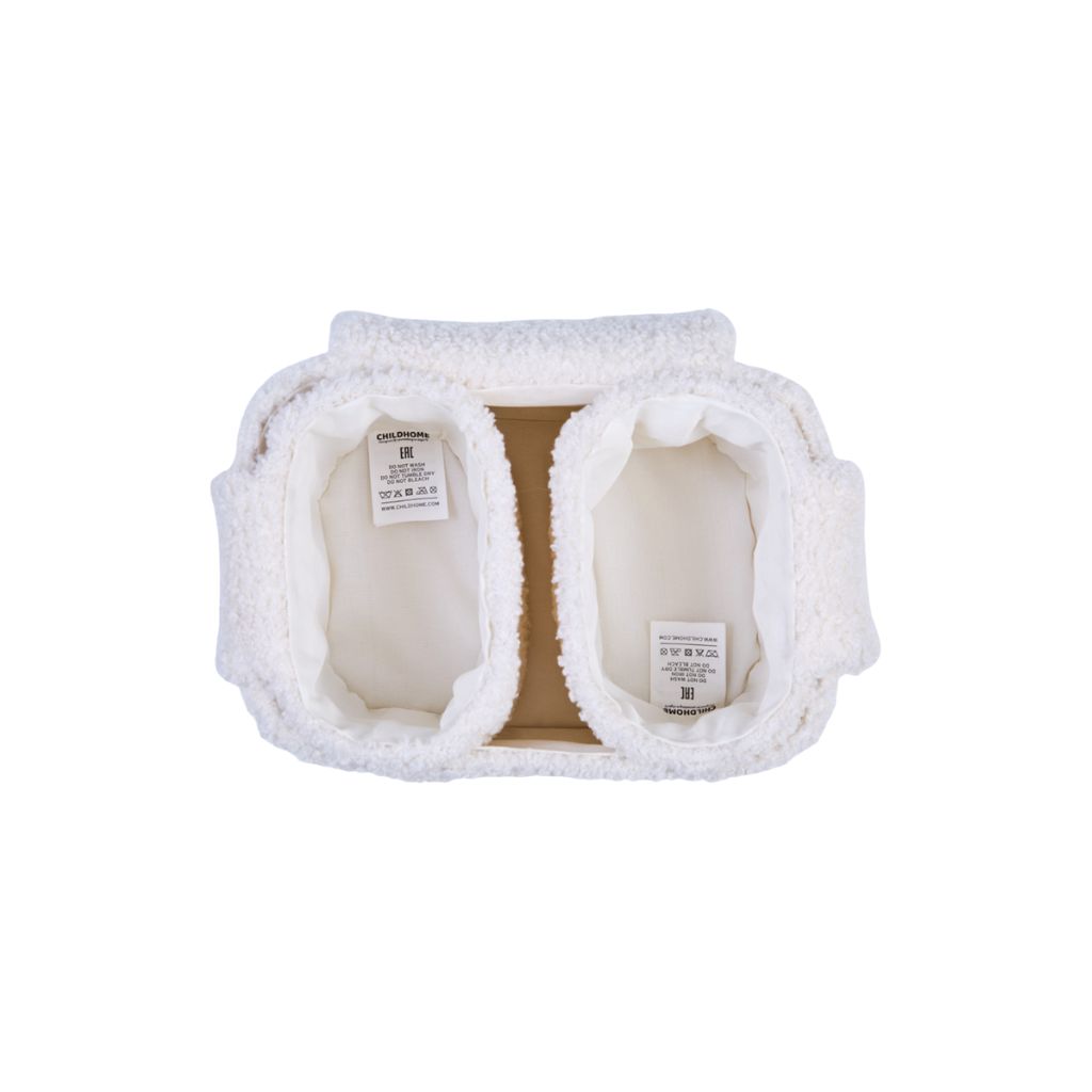 Childhome Opbergmand Teddy Off White - 3 stuks
