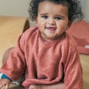 Timboo Slabbetje met mouwen Apricot Blush