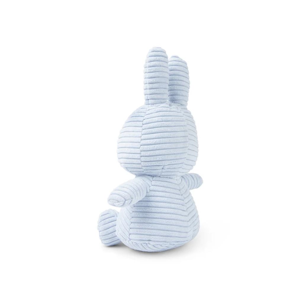 Bon Ton Toys Knuffel Ribfluweel Nijntje Ice Blue 23 cm