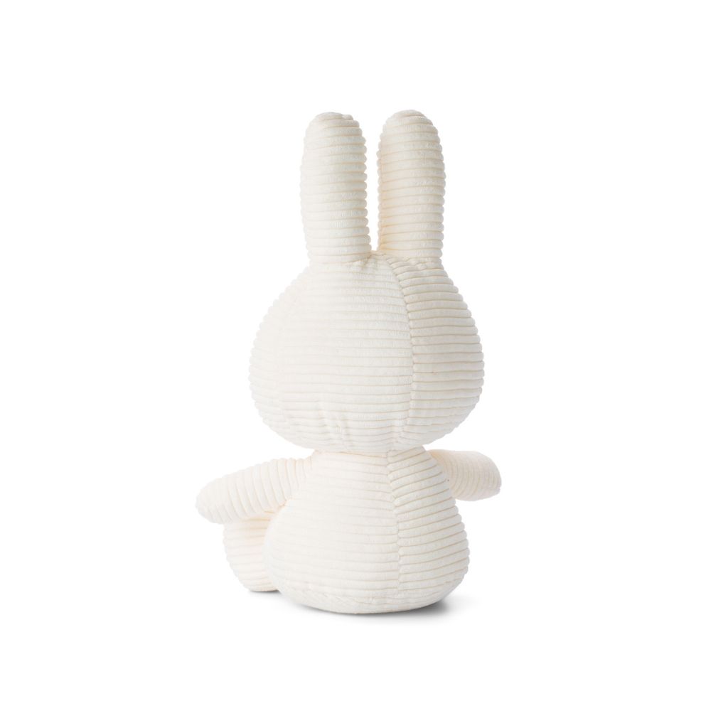 Bon Ton Toys Knuffel Ribfluweel Nijntje Offwhite 33 cm