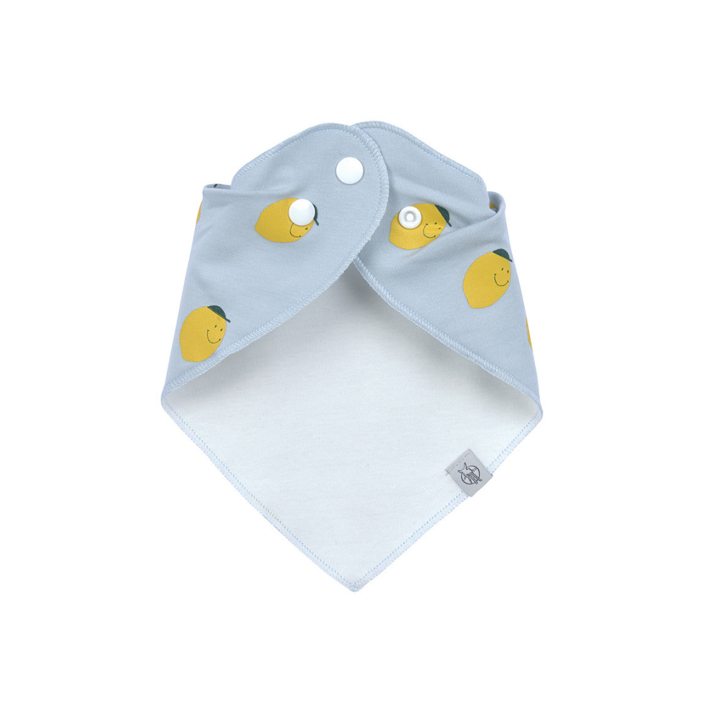 Lässig Bavoir bandana Happy Fruits Lemon - 2 pièces