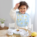 Lässig Bavoir Happy Fruits Lemon bleu - 2 pièces