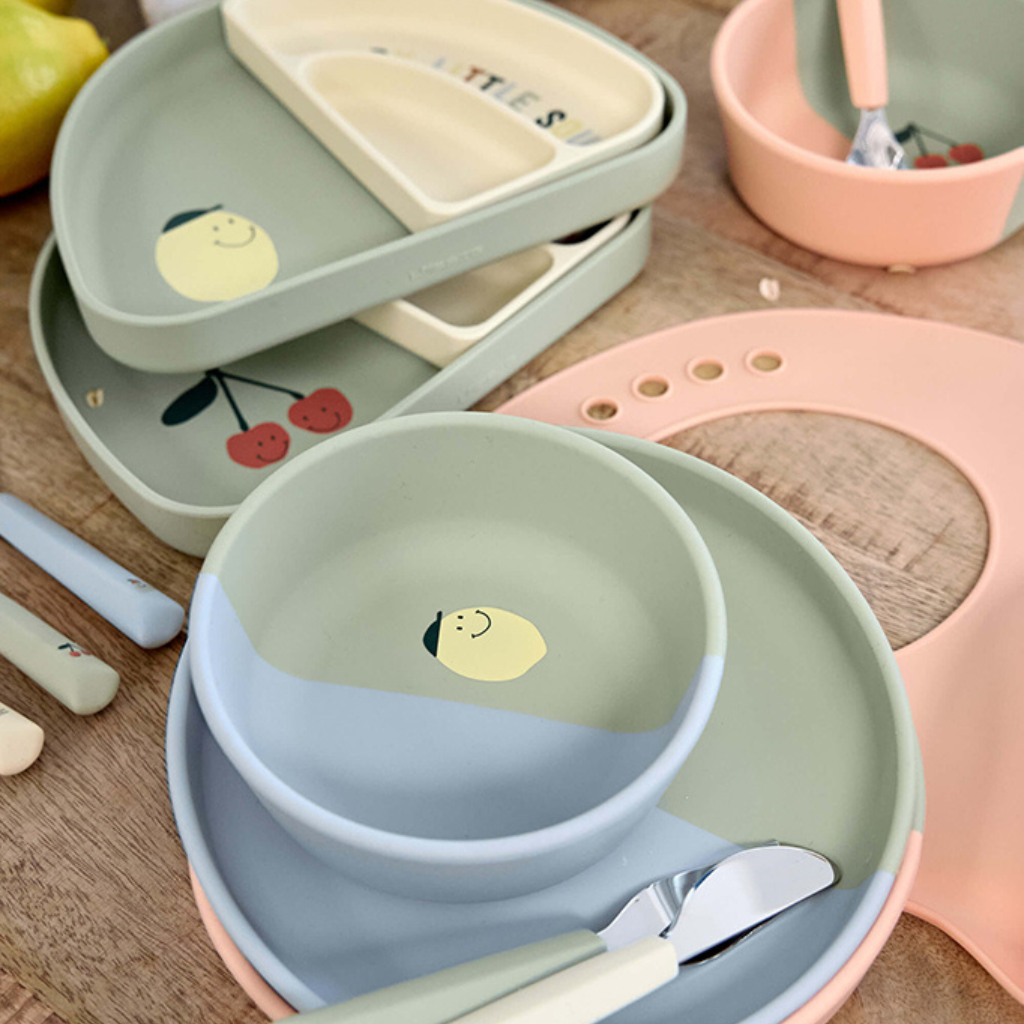 Lässig Bol en silicone Happy Fruits Lemon