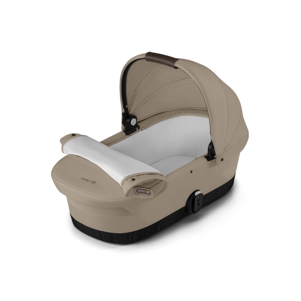VKS INFO+ WW Gazelle +extra zitje+draagmand almond taupe beige