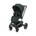 INFO+ VKS FAME kinderwagen TWILLIC GREEN + draagmand