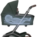 INFO+ VKS FAME kinderwagen TWILLIC GREEN + draagmand