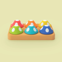 Sassy Trieur de formes Mischievous Matching Mushrooms