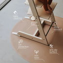 Eeveve Tapis de jeu Capuccino Brown