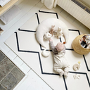 Eeveve Tapis-puzzle Beni Ecru