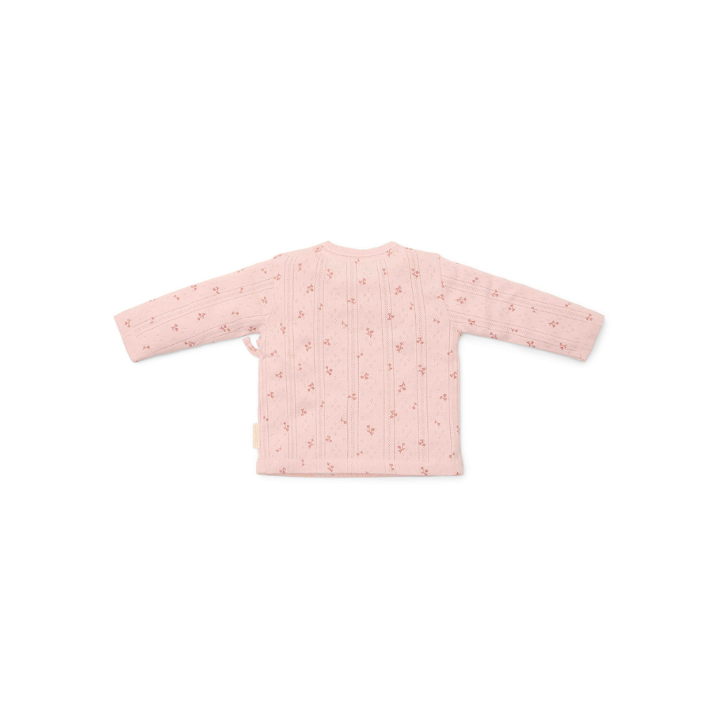 Little Dutch T-shirt à longues manches cache-cœur Fairy Garden rose