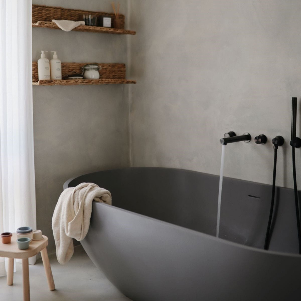 Mushie Cape de bain Fog                                 