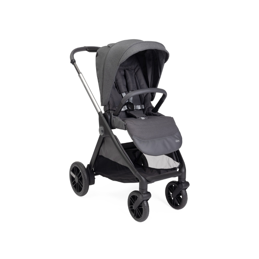 Chicco Kinderwagen Bellagio + draagmand + autostoel + autostoel BI-seat Black satin